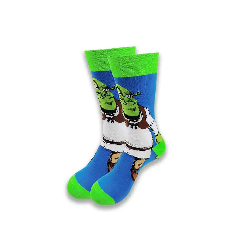 High quality comfortable cartoon characters Men and Women  Latest Design Funny Socks