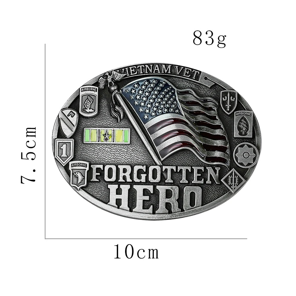 Viking Metal Belt Buckle for Men Women Embossed Gothic Punk Western Cowboy Waistband Buckle Jeans Clothes Decor Accessories Gift