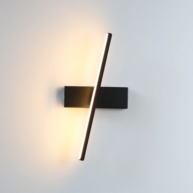 LED Wall Light  Bedroom Beside Wall Lamp 330° Rotatable Adjustment Of Lighting Angle Length 30cm/40cm/50cm Aluminum And Iron
