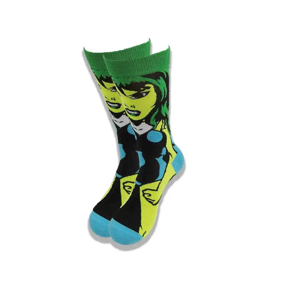 High quality comfortable cartoon characters Men and Women  Latest Design Funny Socks