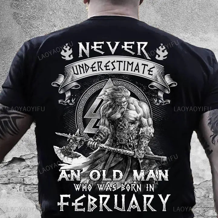 Viking Blood High Quality 100% Cotton T Shirt Men Short Sleeve Viking Legend T-Shirt Retro Classic Tee Shirt Valhalla Odin Tops