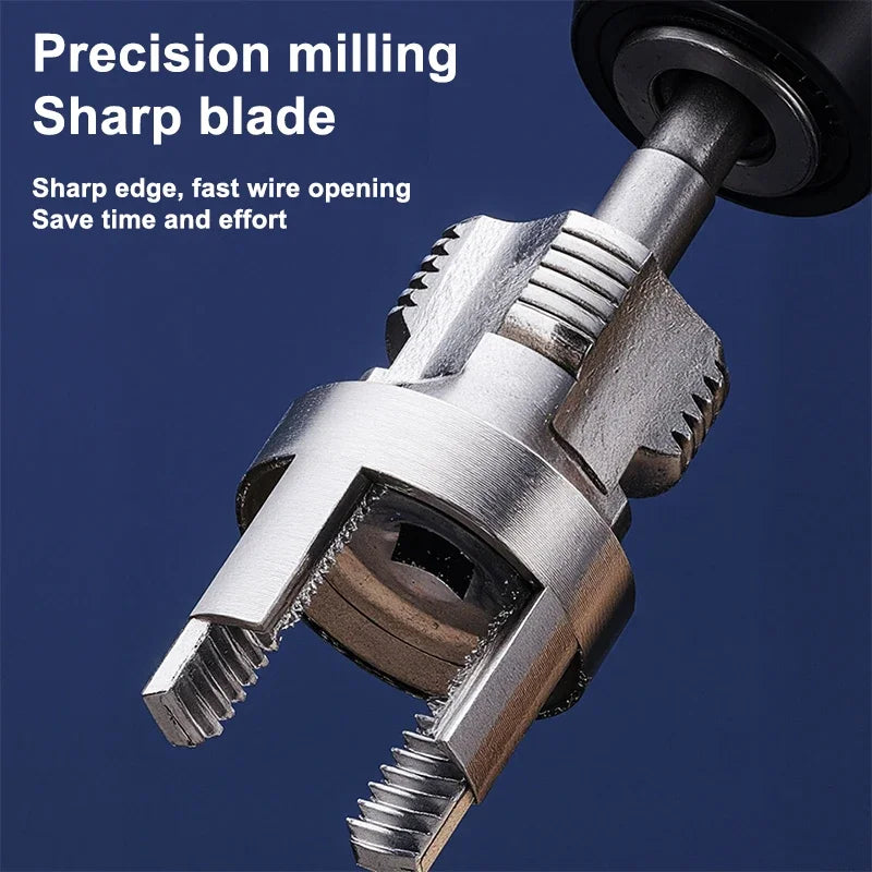 1pc 4/6 Split Integrated Internal and External Water Pipe Threading Tool PPR & PPE & PVC Plastic Pipes Threader