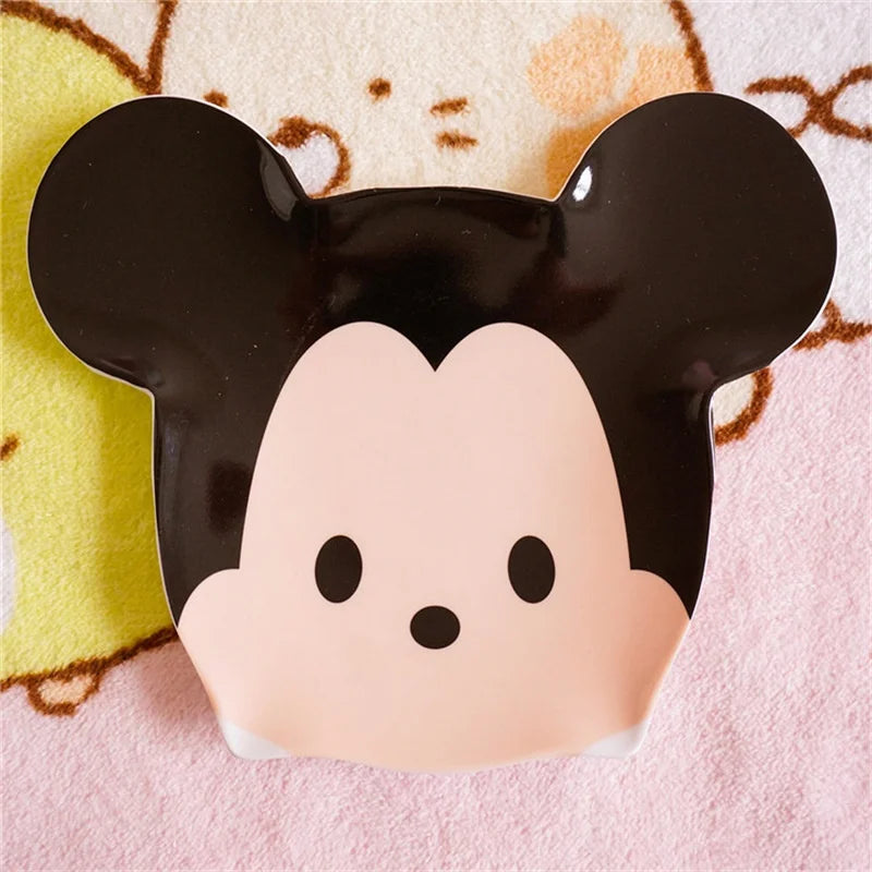 Animal Cartoon Cute Children'S Imitation Ceramic Tableware Cake Snacks Dry Fruit Plates Small Dishes Dishes Kitchen Utensils
