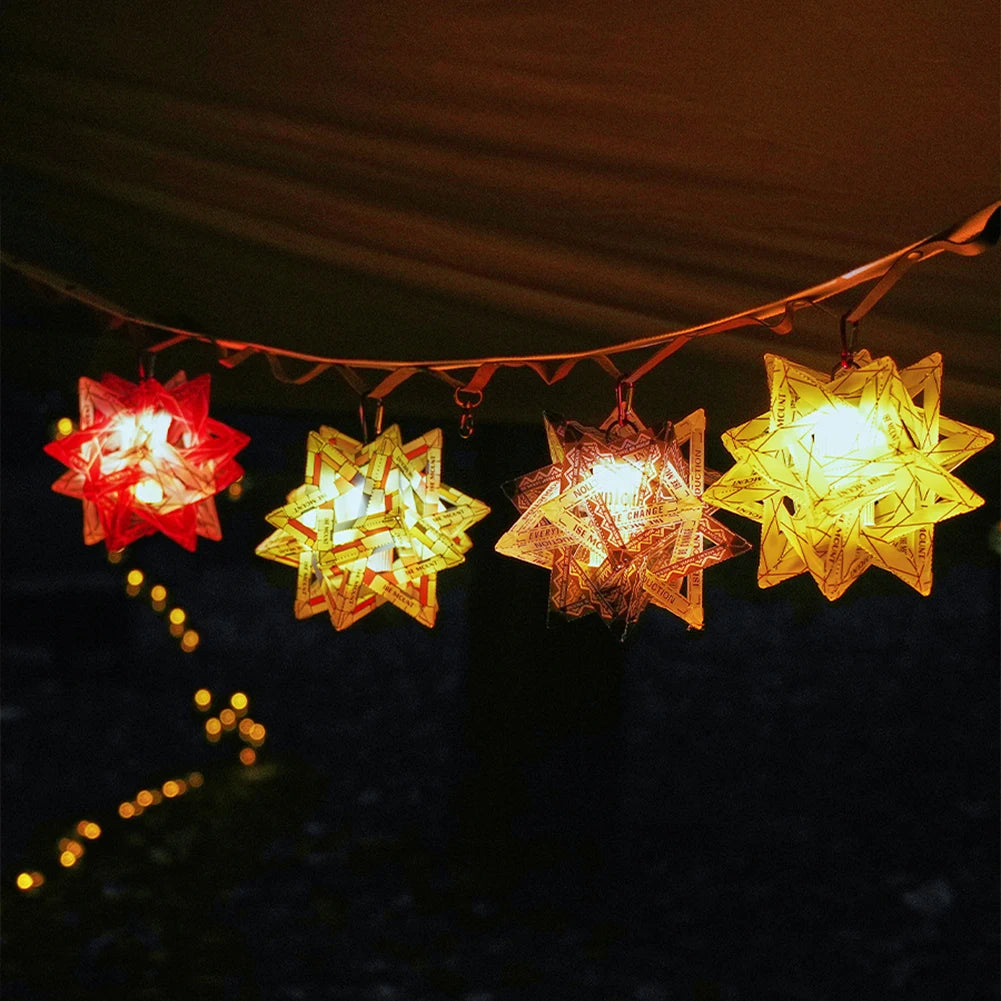 Outdoor Star Camping Light Shade Waterproof Atmosphere Lampshade Wear-Resistant Decorative Lampshade Lighting Accessories