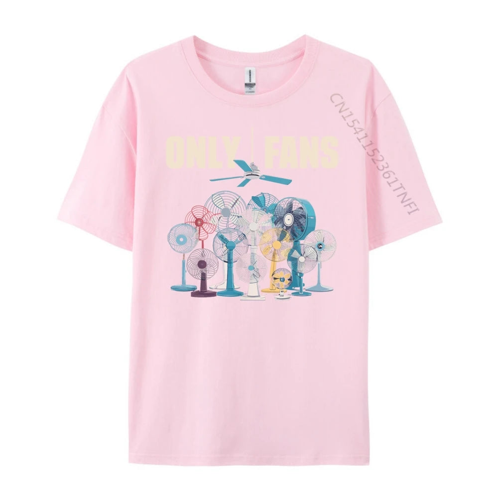 Only Fans Mens Clothing Plus Size Men's Fashion Short Sleeve Clothing Print Cotton Tee Shirts