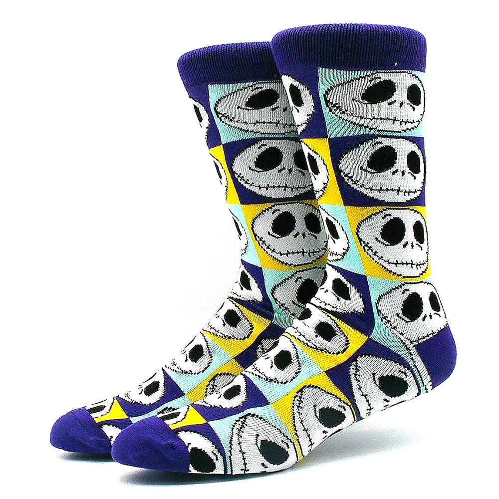 2023 Funny Socks Hot Selling High Quality Anime Socks Men's Women's Funny Socks Personality Fashion Men's Socks Cartoon Socks