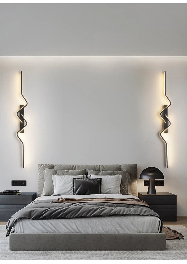 Modern Wall Light Long Lights Nordic Living Room Decorative lights For Wall Corridor Ceiling Light Home Decor Lighting Fixtures