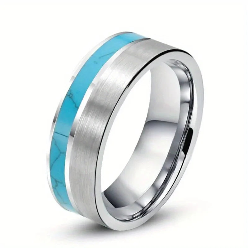 2025 Classical Viking Rune Wood Grain Rings For Men Anniversary Party Jewelry Accessories Gift Fashion Stainess Steel Men Rings