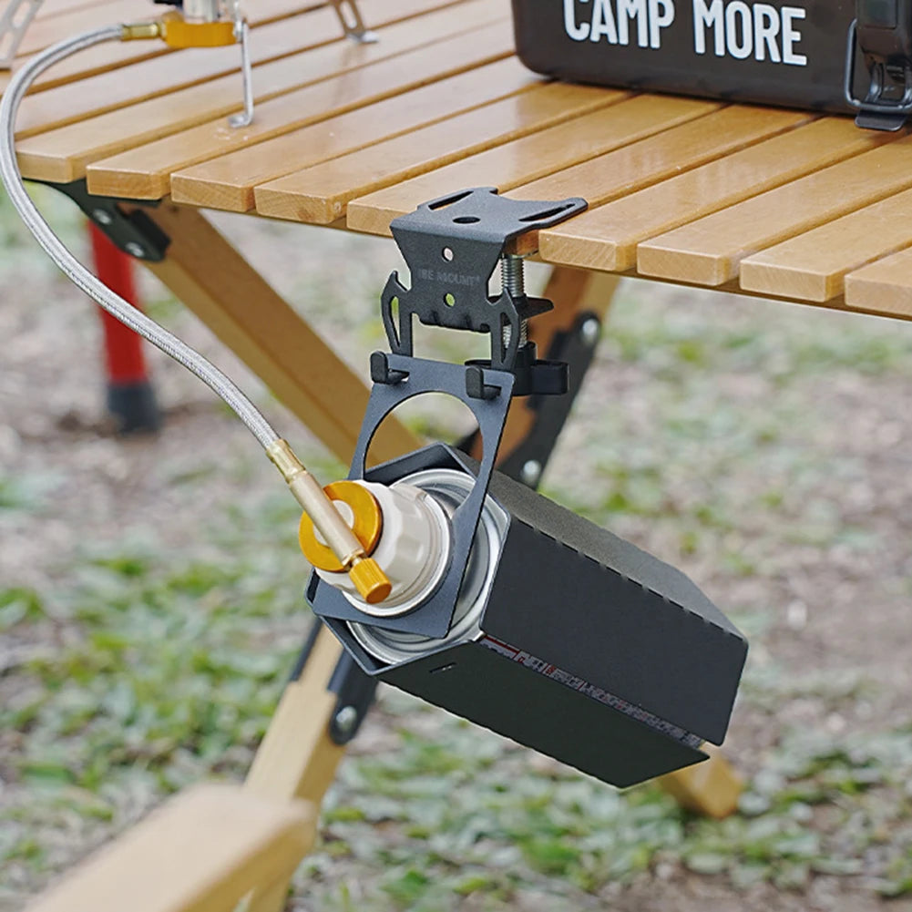Outdoor Canister Hanging Hook Camp Gas Canister Stand Gas Canister Hanging Hook Camping Accessories for Travel