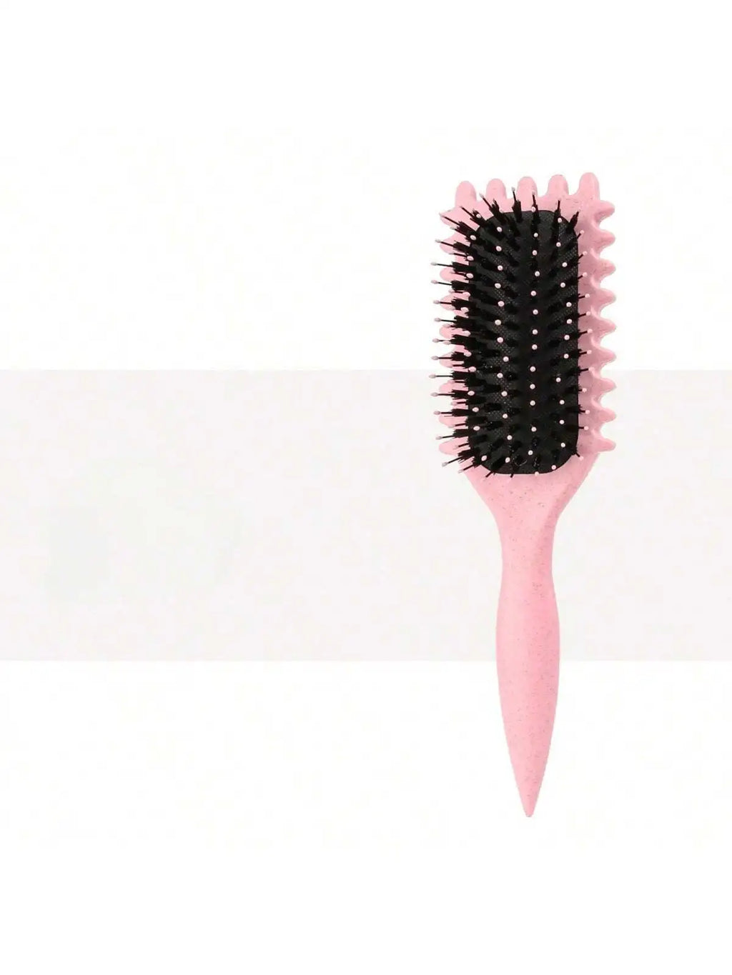 Curly Hair Brush with Black Bristles - Curl Defining and Shaping Comb, Hair Styling Tool Stylish Grooming Tool Durable Hairbrush