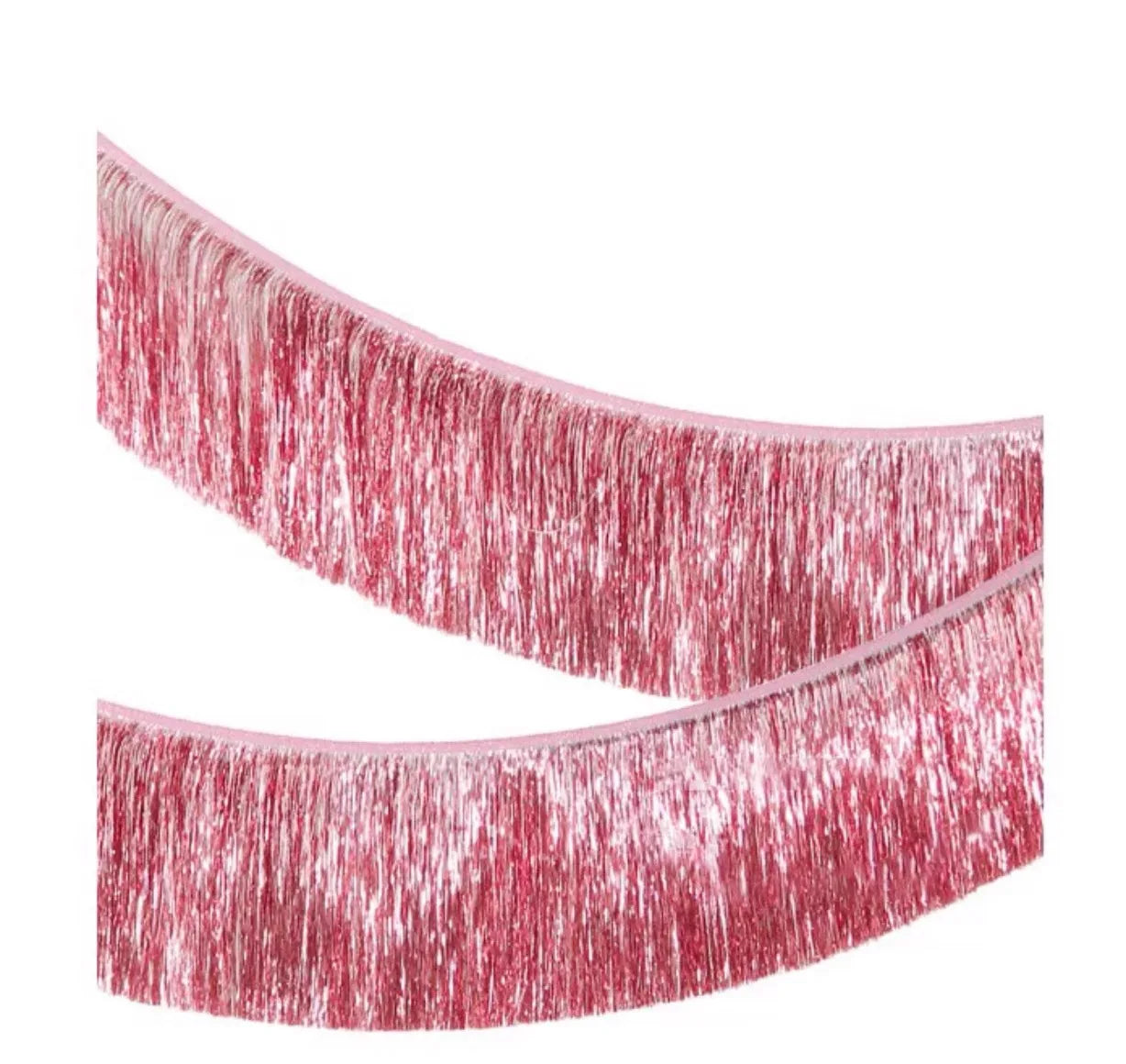 Shiny Tinsel Tassels Fringes Banner Garland Curtain Party Background Photo Props Rain Silk Curtain Wedding Decoration Supplies