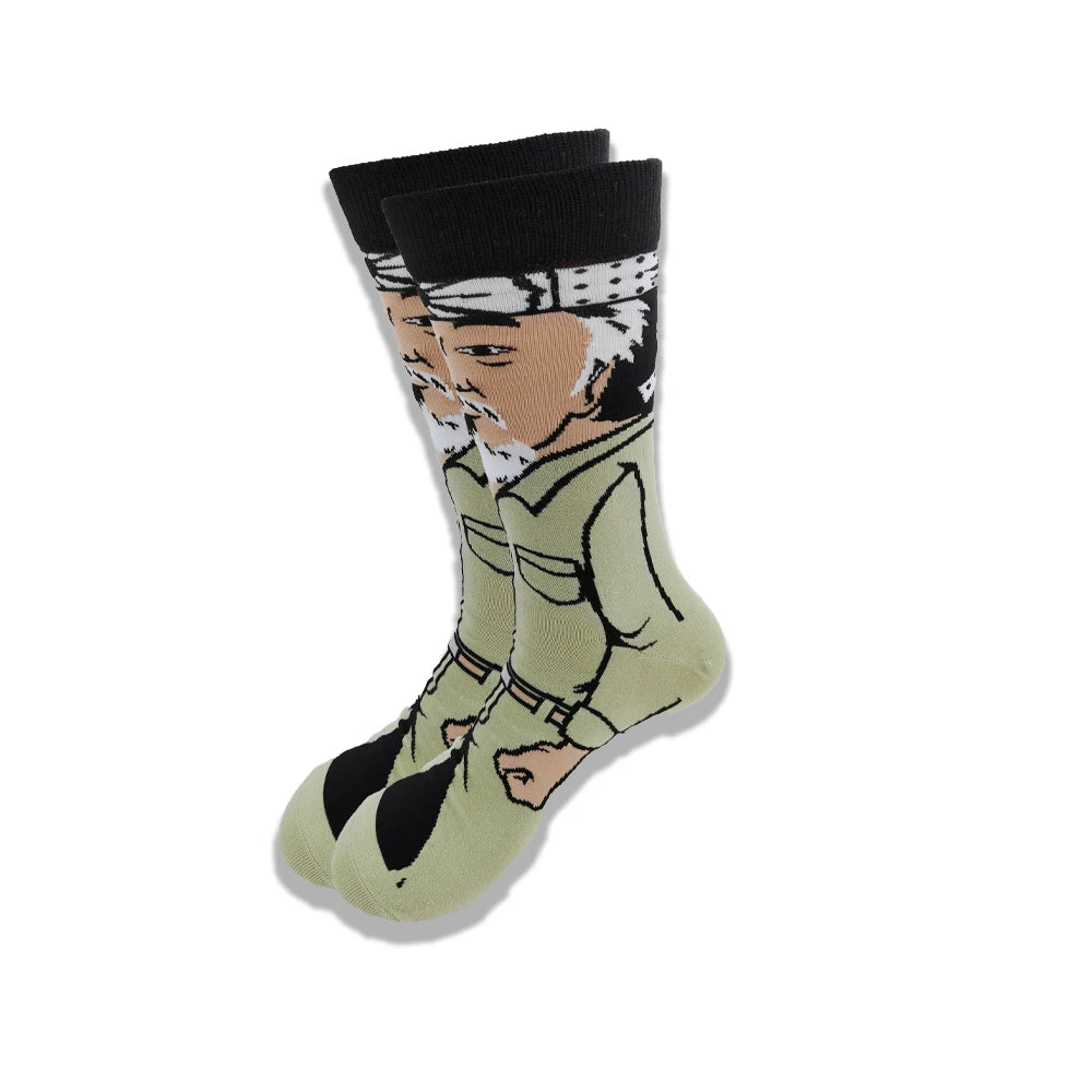 High quality comfortable cartoon characters Men and Women  Latest Design Funny Socks