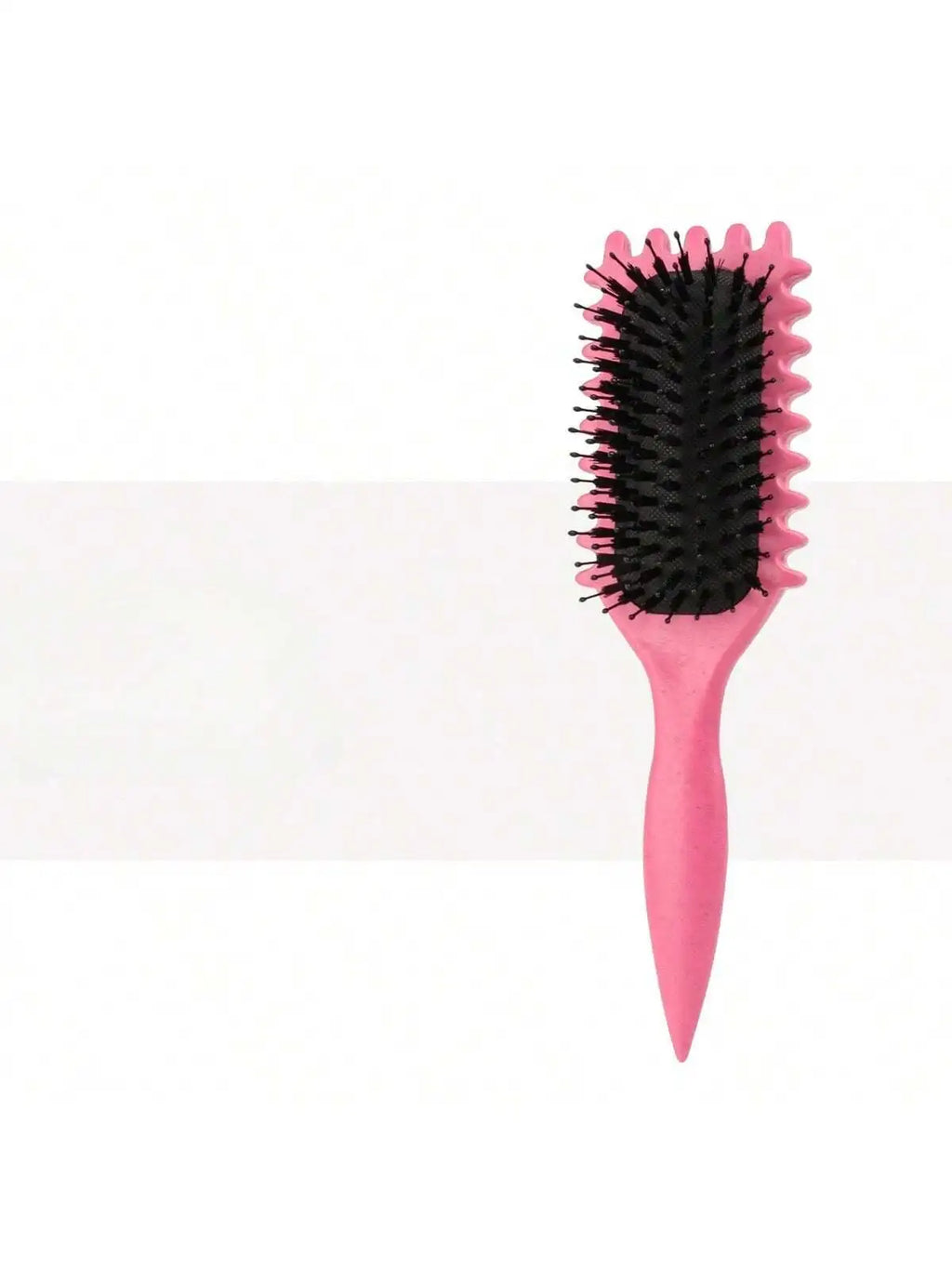 Curly Hair Brush with Black Bristles - Curl Defining and Shaping Comb, Hair Styling Tool Stylish Grooming Tool Durable Hairbrush
