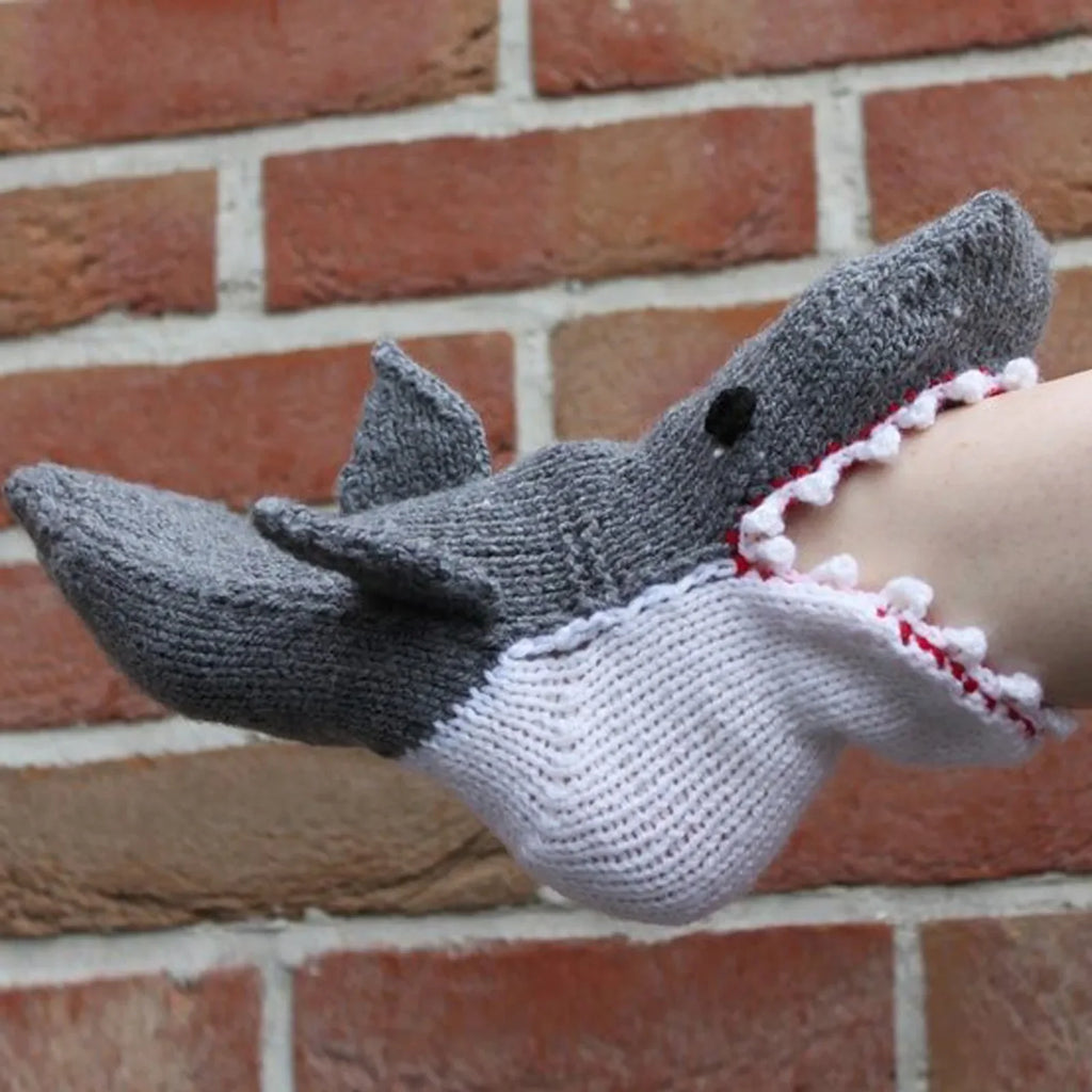 Christmas Socks Knitted Crocodile Socks Animal Funny Socks Holiday Party Supplies