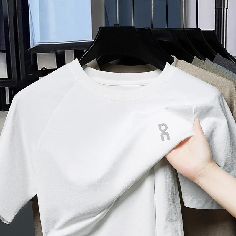 New Arrival Mens Clothes Tee Shirt Homme T-Shirts Men Tshirt for Men Ropa Hombre Tshirt  Clothing New in Top On Running printed