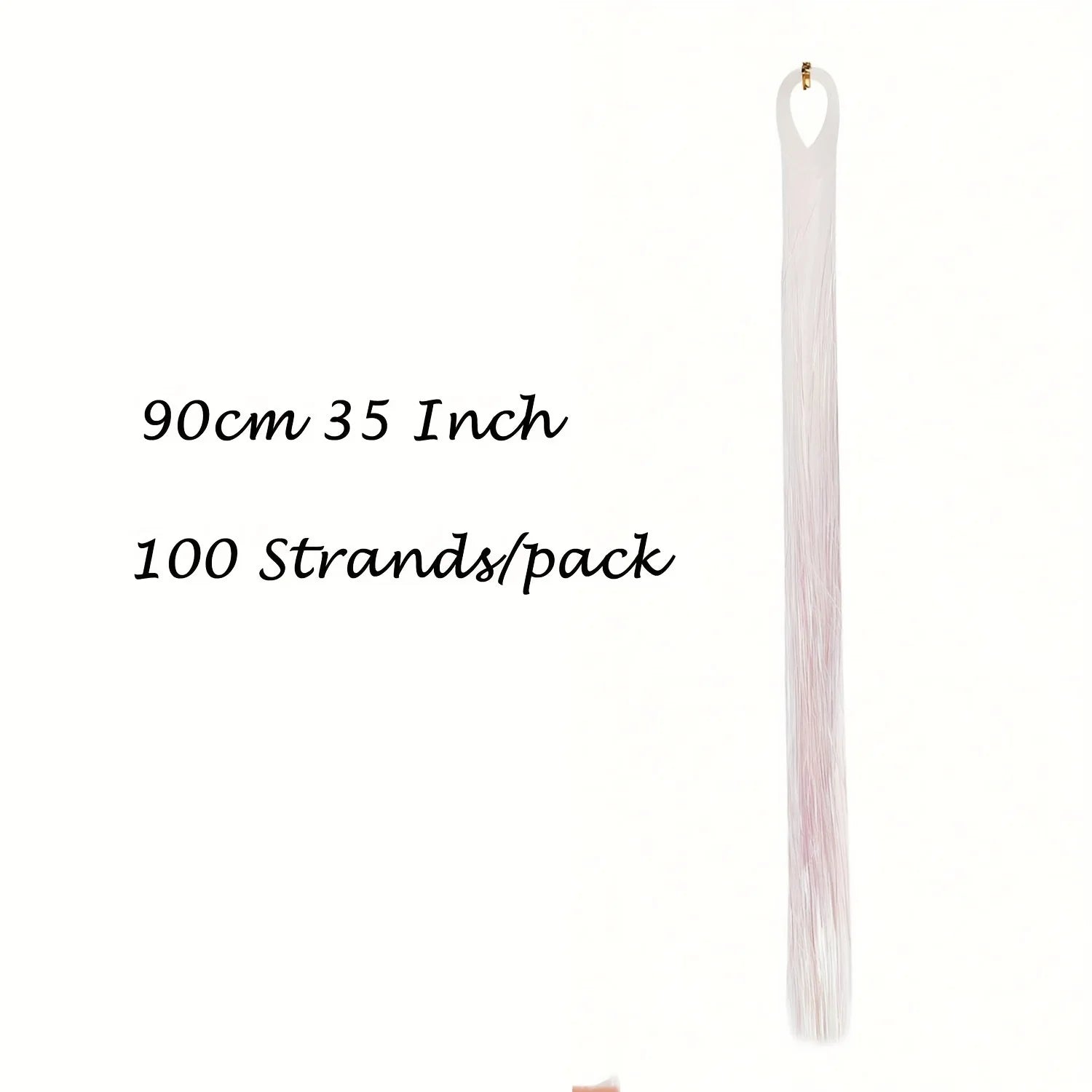Glitter Tinsel Hair Extensions for Women and Girls Sparkling Shinny Fairy Hair Accessories for Christmas New Year Halloween
