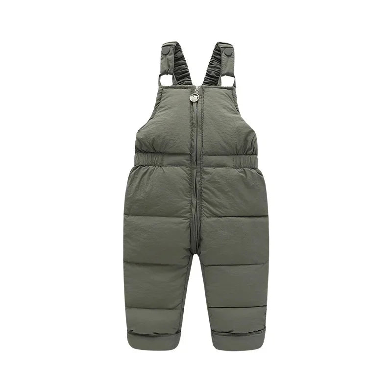 Children Winter Clothing Sets Baby Lamb Fleece Coats+Down Pants 2Pcs Boys Girls Thicken Warm Casual Hooded Clothing Outfits