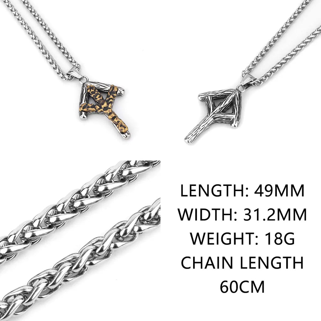 Vikings Odin Rune Necklace Various Men's Nordic Vegvisir Valknut Amulet Pendant Stainless Steel Punk Fashion Jewelry Wholesale