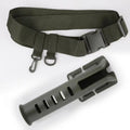 Portable rod holder fishing gear accessory with adjustable waist fishing rod insertion device fishing accessories tool outdoor