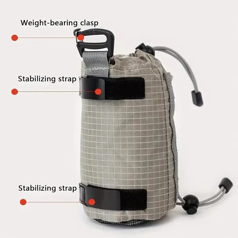 1PC Outdoor Camping Backpack Arm Bag Climbing Wallet Purse Phone Case for Water Bottle Storage Bag Hiking Pouchmobile Hook Bag
