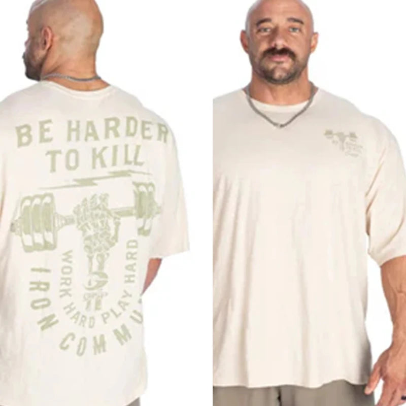 Mens T Shirt Gym Clothing Men Cool Tee Male T-shirt Women's T-shirts Tops and Tees Clothes Essentials Man Short Sleeve Men's New