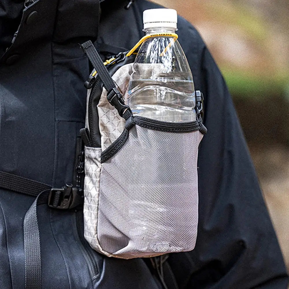 Camping Storage Bag Outdoor Hiking Mobile Phone Bag Hanging Bag Waterproof Large Capacity Water Kettle Lightweight Accessory Bag