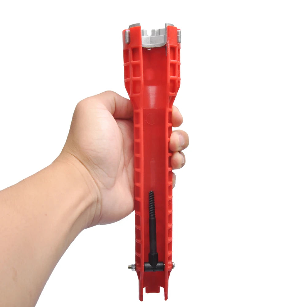 5/6/7/8 In 1 Multi-function Plumber Key Flume Sink Wrench Pipe Maintenance Household Plumbing Tool Sets for Bathroom Kitchen