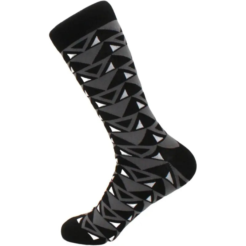 Men's hip hop harajuku socks polka dot alien skateboard checkered animal medium cut funny socks