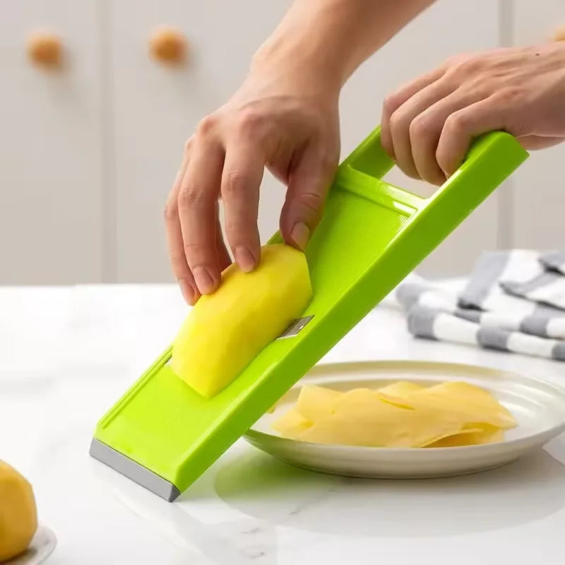 Jumbo Slicer For Kitchen, Vegetable Chopper Food Slicer Potato French Fry Cutter with Peeler,Kitchen Chopping Artifact
