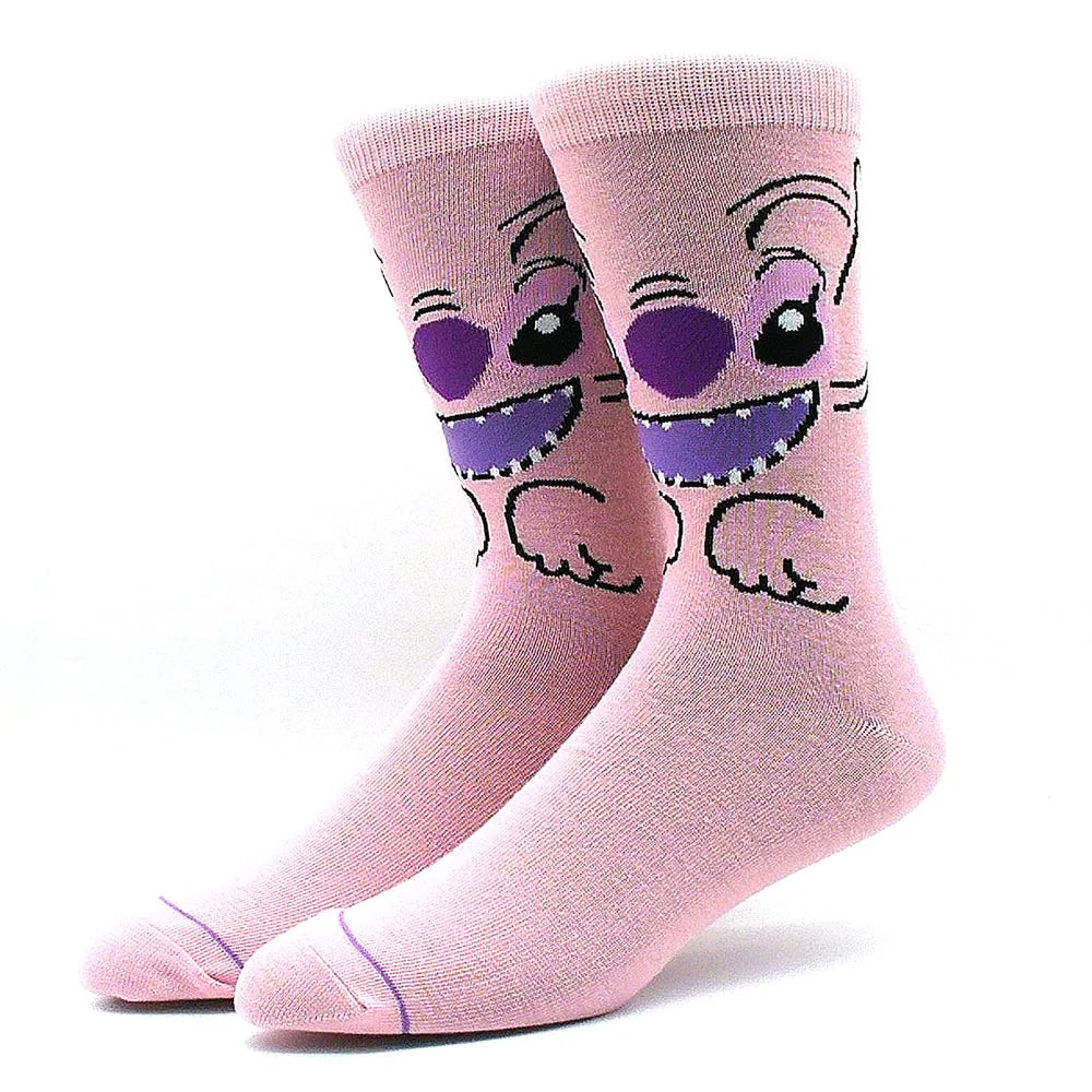 2023 Funny Socks Hot Selling High Quality Anime Socks Men's Women's Funny Socks Personality Fashion Men's Socks Cartoon Socks