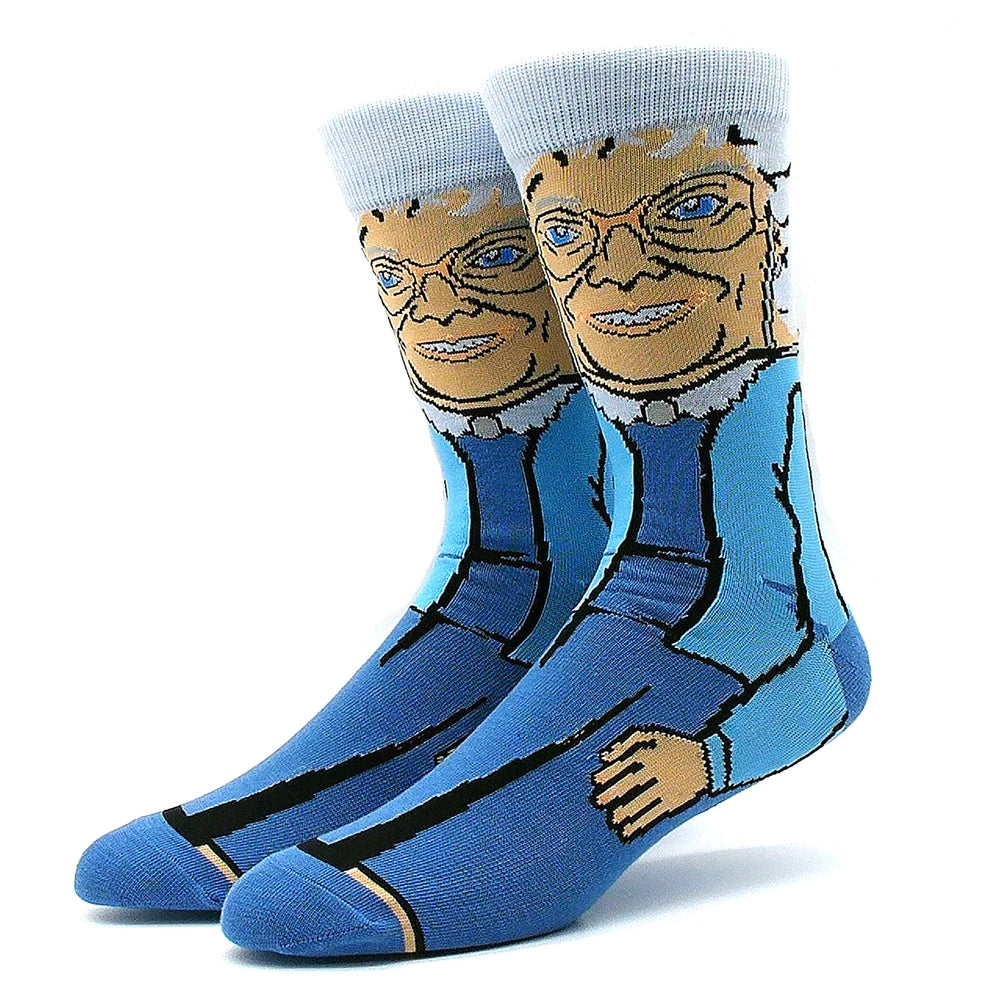 2023 Funny Socks Hot Selling High Quality Anime Socks Men's Women's Funny Socks Personality Fashion Men's Socks Cartoon Socks
