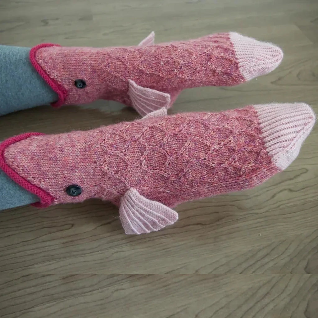 Christmas Socks Knitted Crocodile Socks Animal Funny Socks Holiday Party Supplies