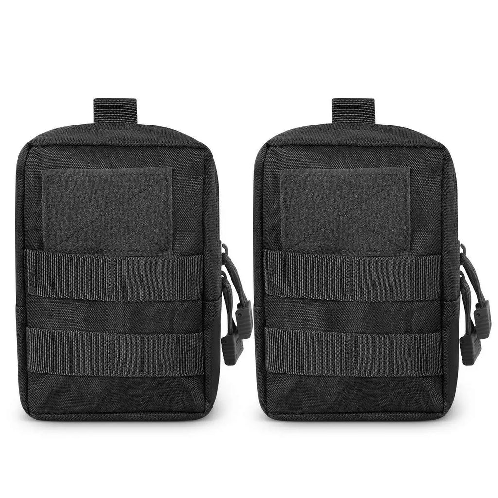 Outdoor Molle Pouch Waist Bag Utility EDC Tool Pack Phone Holder Case Working Hiking Camping Hunting Accessories Organizer Bags
