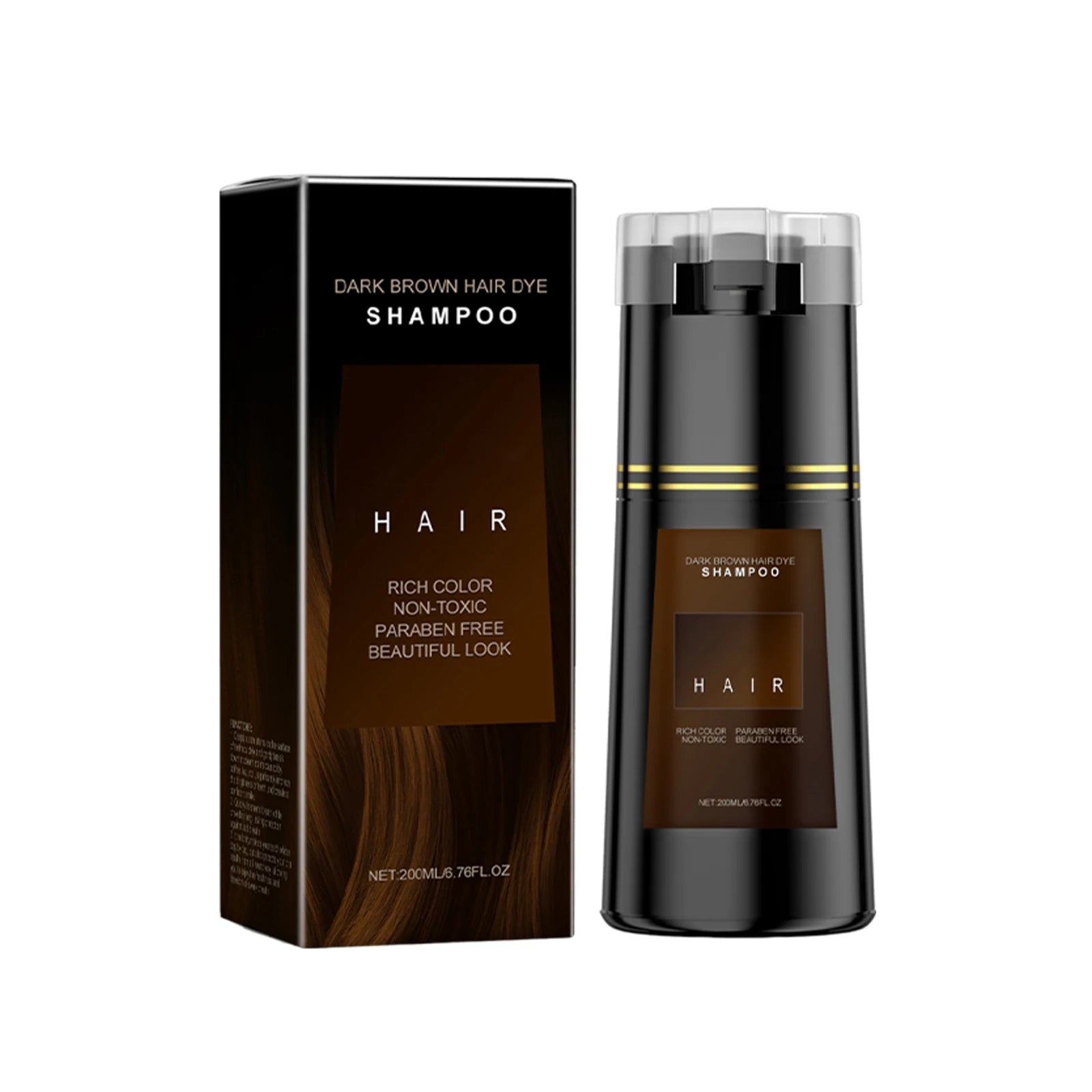 Hairdressing Shampoo Natural Hair Dye Easy to Color Clean Hair Strengthen Nourish Smoothing Non-irritating Fashion Dying Cream