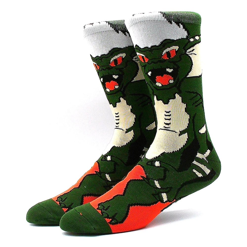 2023 Funny Socks Hot Selling High Quality Anime Socks Men's Women's Funny Socks Personality Fashion Men's Socks Cartoon Socks