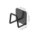 Kitchen Storage Rack, Punch-free Kitchen Sink Storage Pot and Lid Rack, Wall-mounted Kitchen Accessories Storage Rack