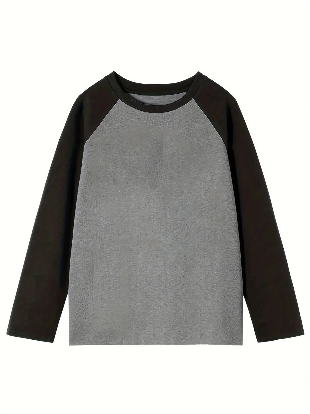 Women's Clothing Tops O-Neck Long Sleeve Thick Office Lady Commuter Autumn Winter Casual Printed All-match T-shirt