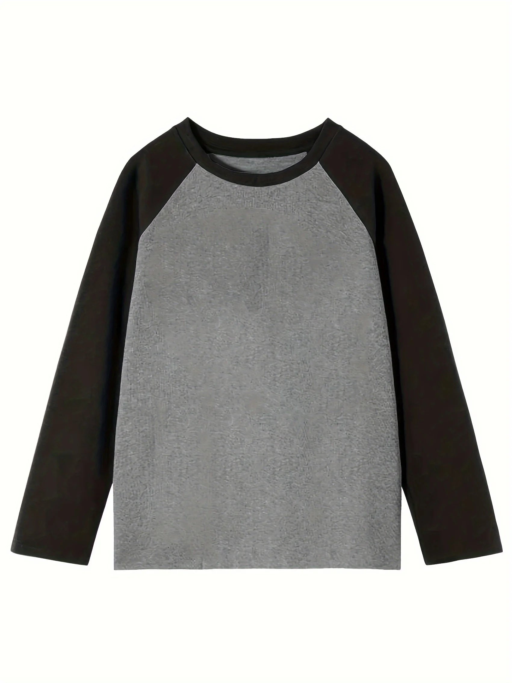 Women's Clothing Tops O-Neck Long Sleeve Thick Office Lady Commuter Autumn Winter Casual Printed All-match T-shirt