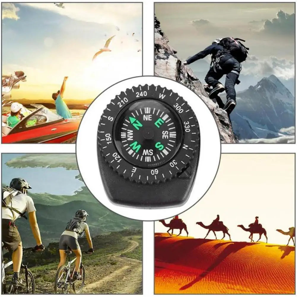 Portable Compass Outdoor Gadget Navigation Hiking Camping Orienteering Backpacking Map Reading Compass Outdoor Accessories