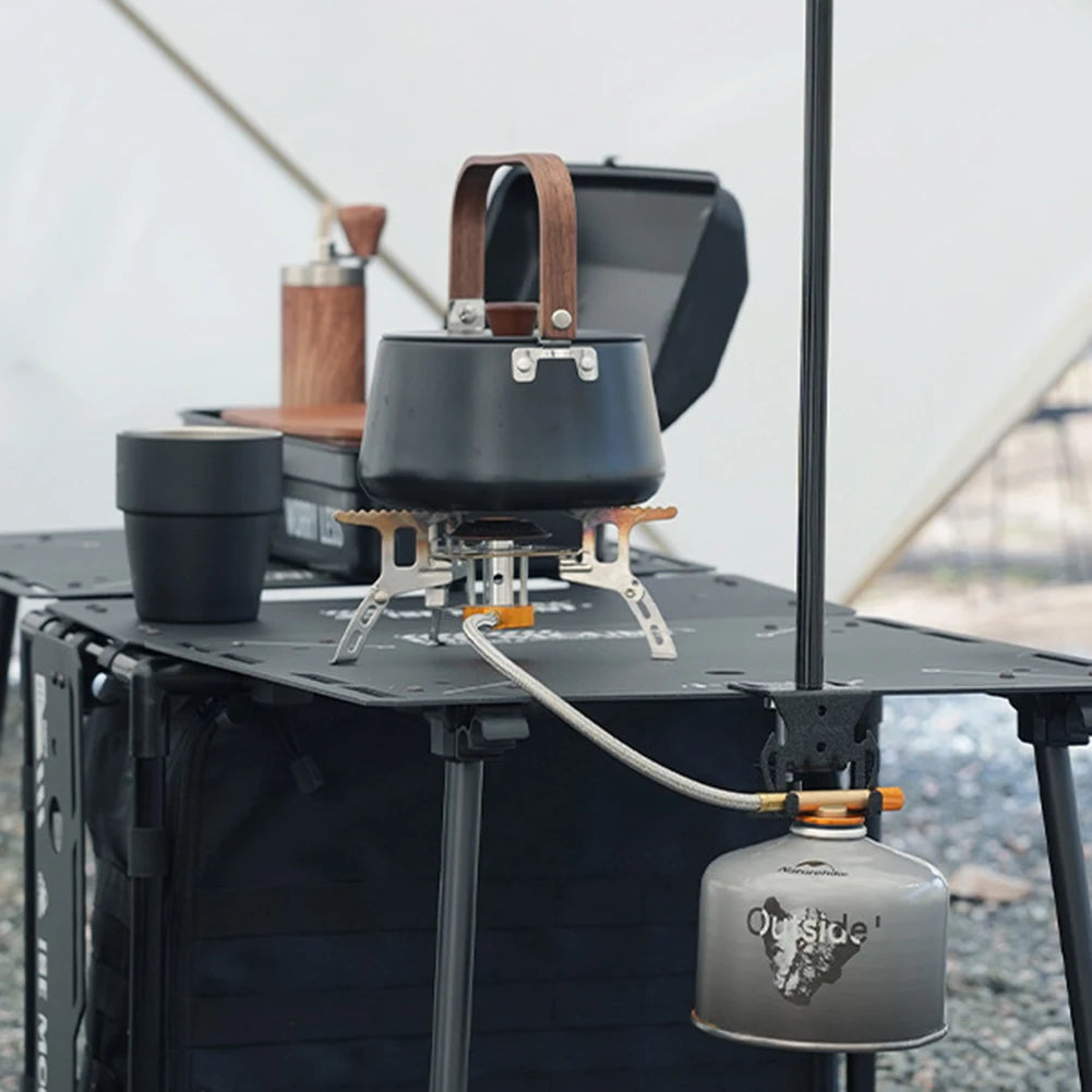 Outdoor Canister Hanging Hook Camp Gas Canister Stand Gas Canister Hanging Hook Camping Accessories for Travel