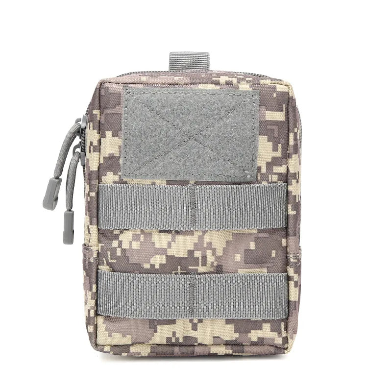 Outdoor Molle Pouch Waist Bag Utility EDC Tool Pack Phone Holder Case Working Hiking Camping Hunting Accessories Organizer Bags