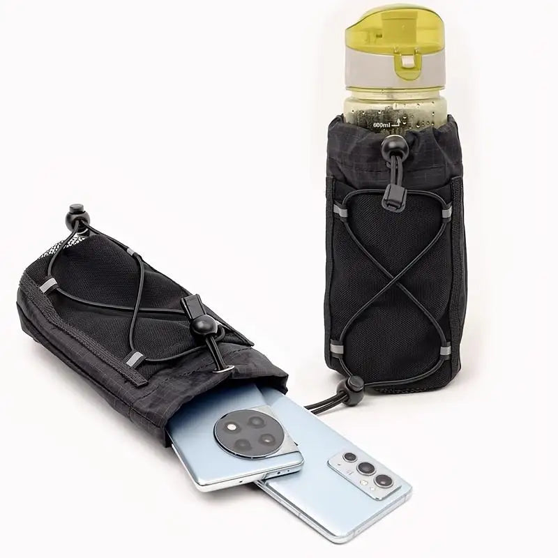 1PC Outdoor Camping Backpack Arm Bag Climbing Wallet Purse Phone Case for Water Bottle Storage Bag Hiking Pouchmobile Hook Bag