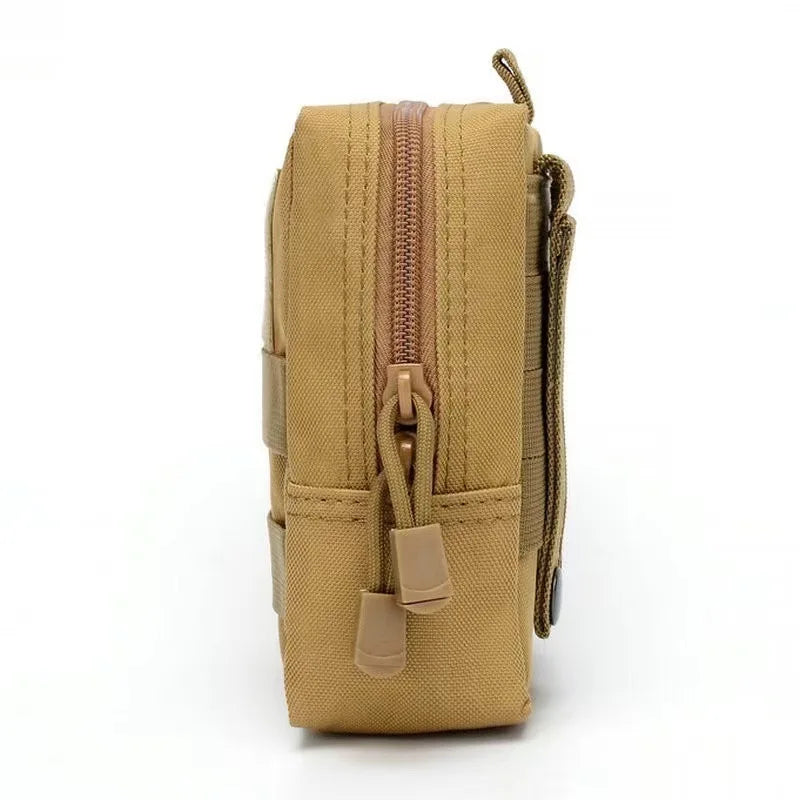 Outdoor Molle Pouch Waist Bag Utility EDC Tool Pack Phone Holder Case Working Hiking Camping Hunting Accessories Organizer Bags