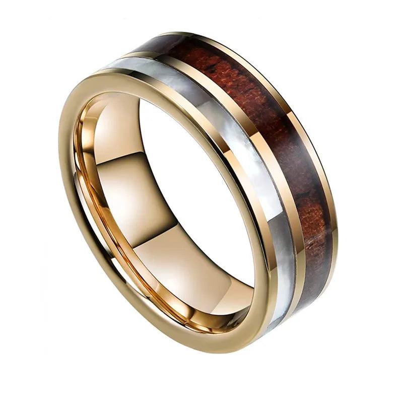 2025 Classical Viking Rune Wood Grain Rings For Men Anniversary Party Jewelry Accessories Gift Fashion Stainess Steel Men Rings