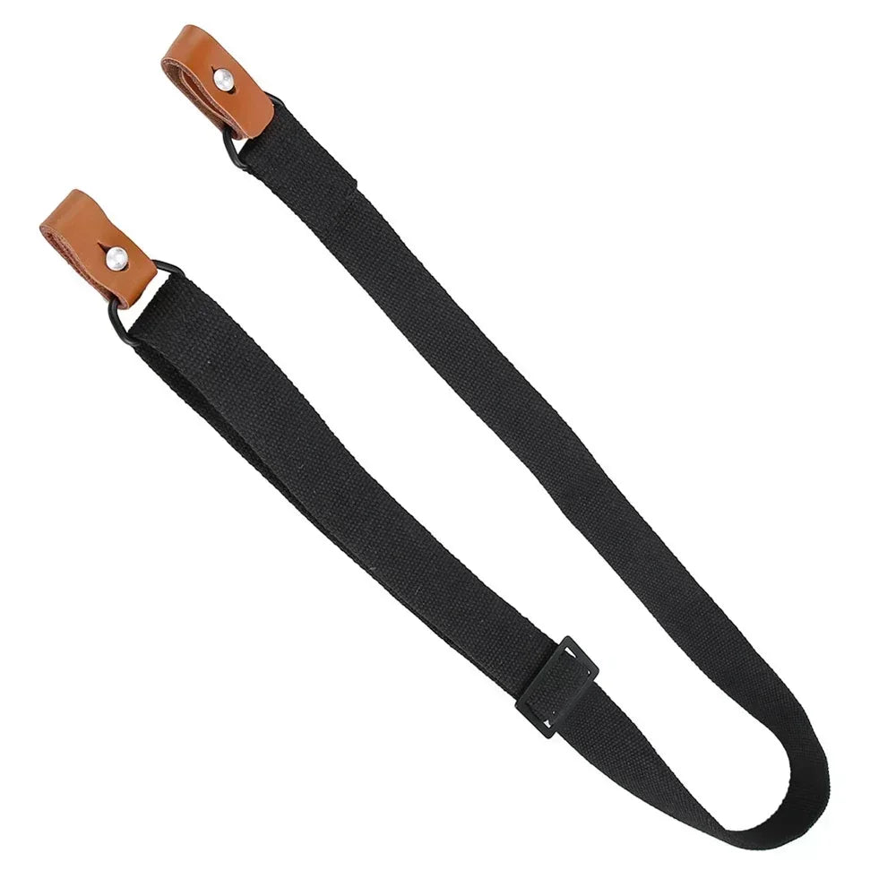 Outdoor Survival Belt Original Gun Sling Airsoft Hunting Shooting Adjustable Leather Two Point AK Rifle Strap Hunt Accessories