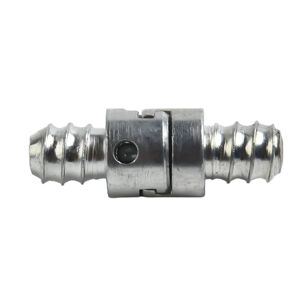 Brand New Spring Connector Galvanized Hot Sale Silver 16mm Carbon Steel Convenient For Electric Drill Pipe Dredge