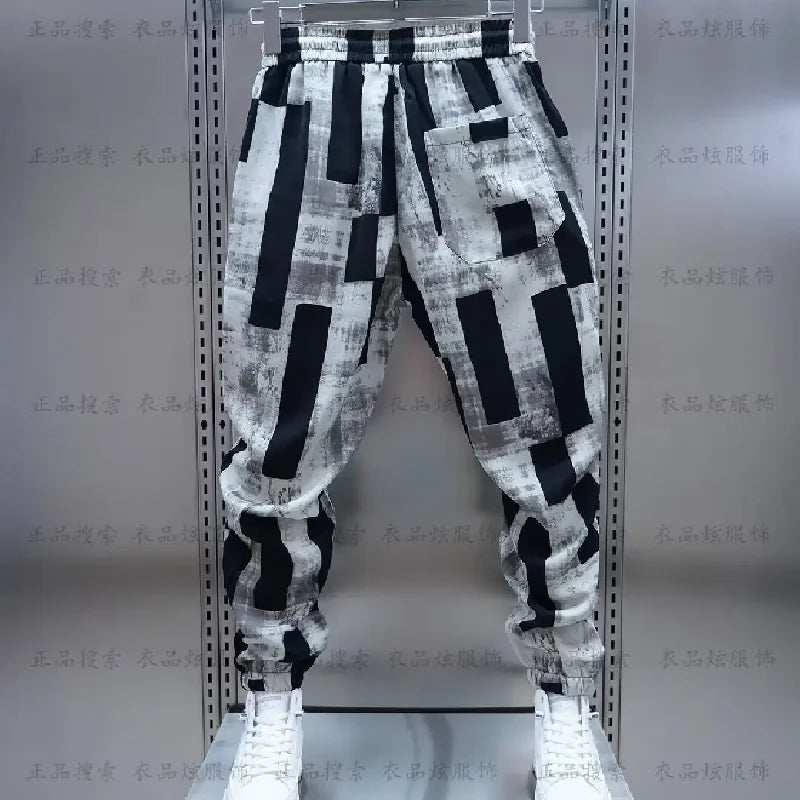 Men's Clothing Trousers for Men Pants Sport Male Clothes Baggy Pants Man Korean Popular Clothes Running Gym Jogging Sweatshirt