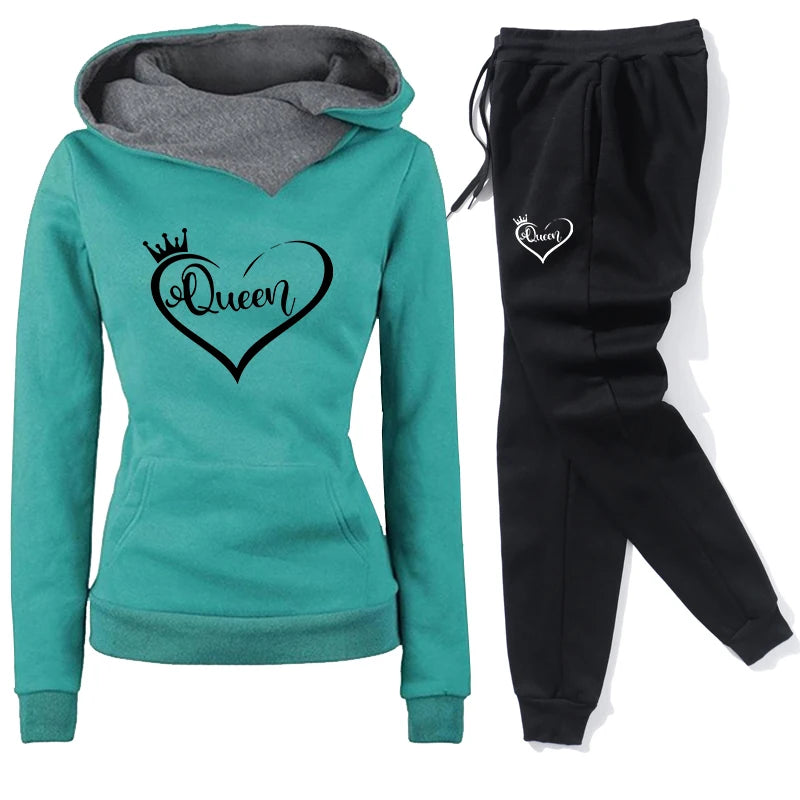 Women's Tracksuit Hot Sales Fashion Women's Clothing 2025 Casual Outdoor Daily Sweatpants Simplicity Sports Long Sleeve Pullover