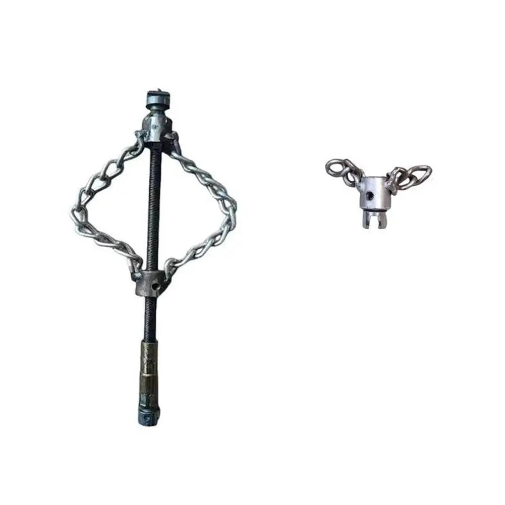 Electrical Drain Cleaner Dredging Sewer Special Tool Tool Solid Chain Dredging Spring Oil Stain Blocking Pipeline Dredging Tool