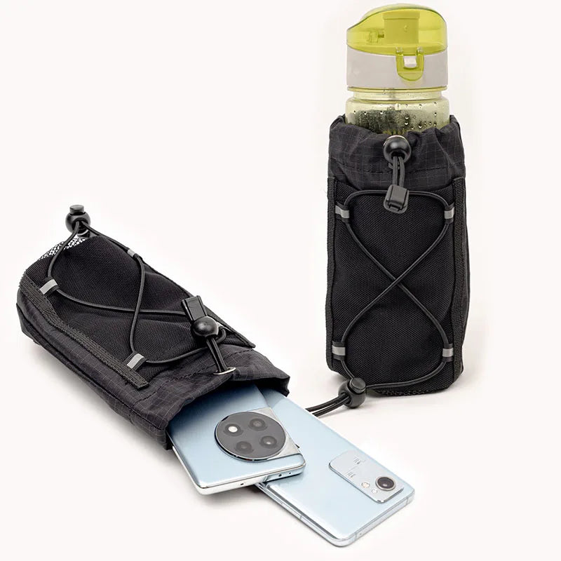1PC Outdoor Camping Backpack Arm Bag Climbing Wallet Purse Phone Case for Water Bottle Storage Bag Hiking Pouchmobile Hook Bag